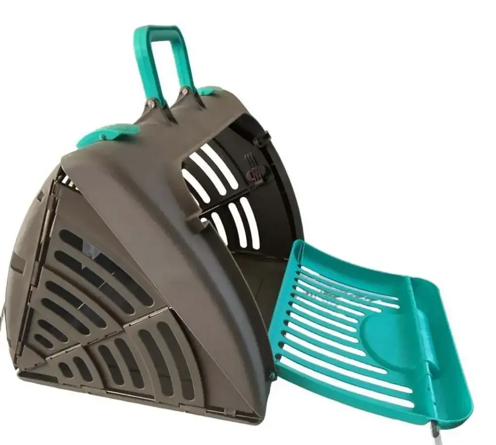 SportPet Designs Foldable Plastic Pet Carrier Travel Crate